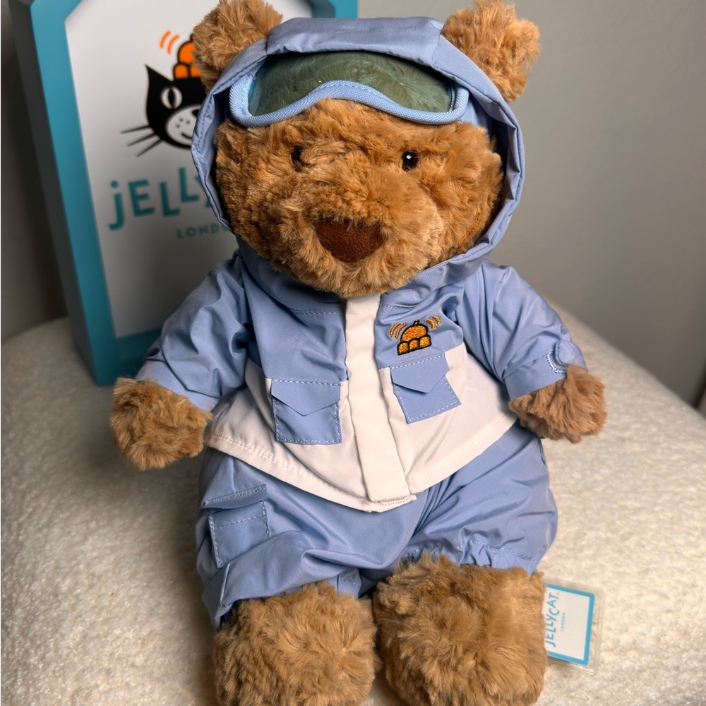 Jellycat Bartholomew Bear “Snow Suit” / BNWT